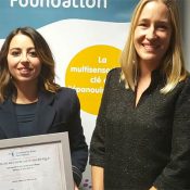 Victoria Dumont et Nadège Roche-Labarbe remportent le Prix scientifique de la 5 senses for kids Foundation